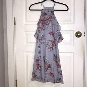 Cold shoulder dress